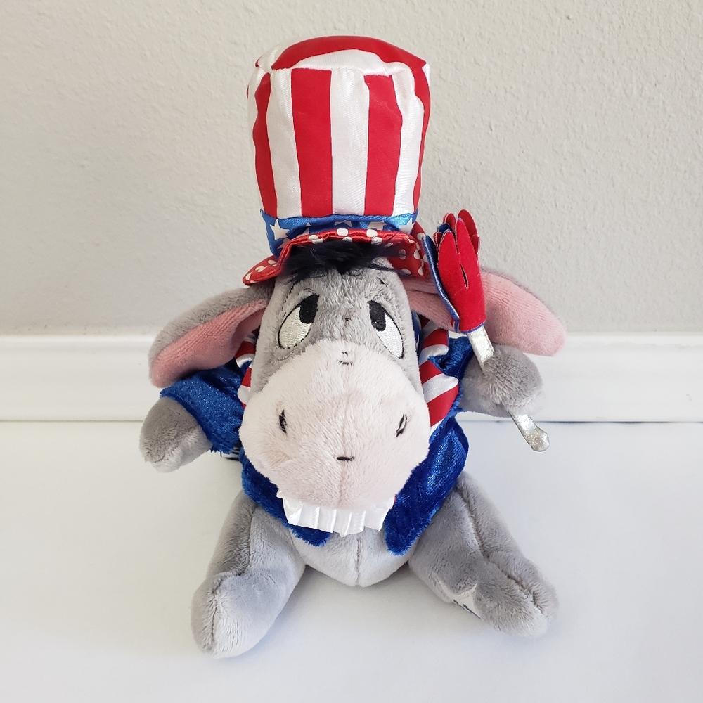 Disney Red and Blue Stuffed Animal
